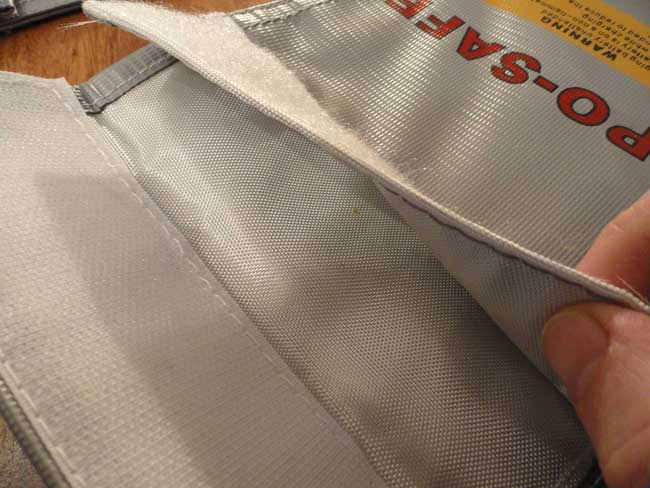 Immer schützen - LiPo Bandschutztasche